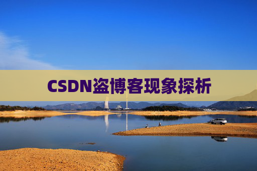 CSDN盗博客现象探析